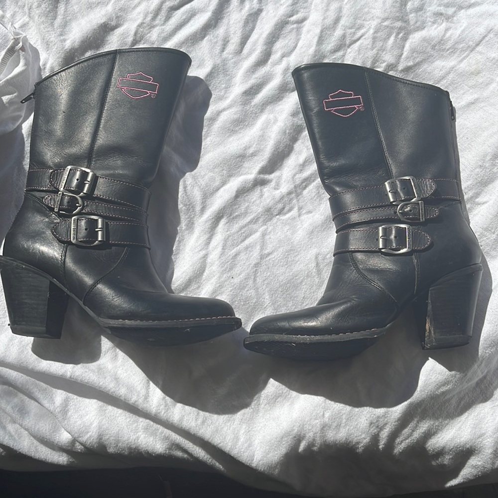 Size 8.5 Harley Davidson Boots